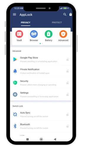AppLock - Privacy Settings